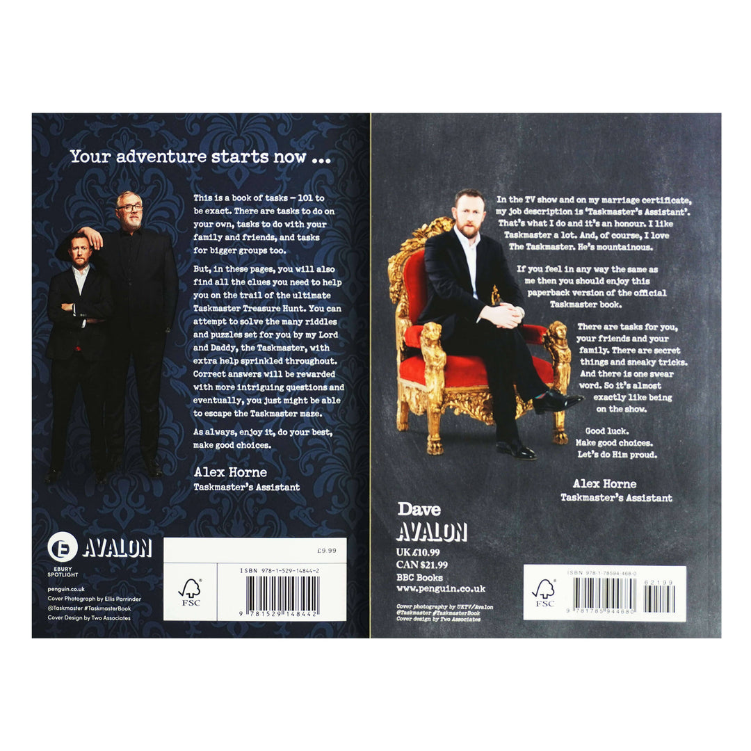 Taskmaster by Alex Horne 2 Books Collection Set - Non Fiction - Paperback