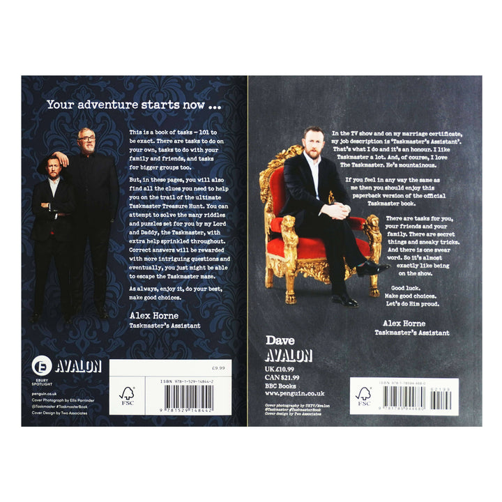 Taskmaster by Alex Horne 2 Books Collection Set - Non Fiction - Paperback