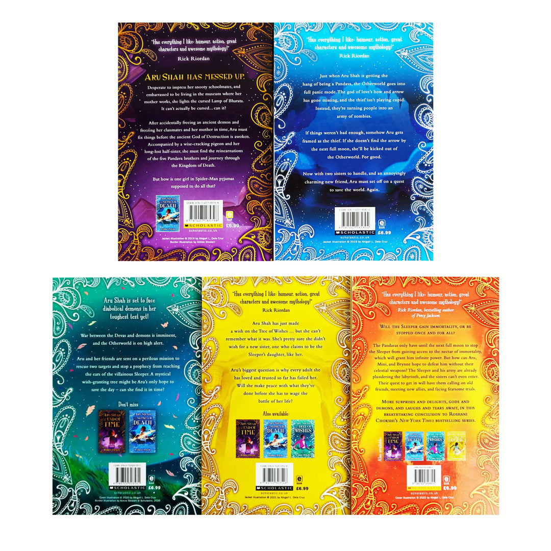 Pandava Series Collection by Roshani Chokshi 5 Books Set - Ages 8-12 - Paperback