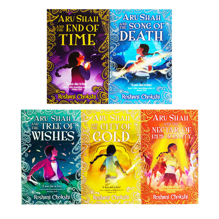 Pandava Series Collection by Roshani Chokshi 5 Books Set - Ages 8-12 - Paperback