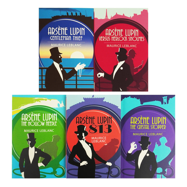 The Arsène Lupin Collection by Maurice Leblanc 5 Books Box Set - Fiction - Paperback