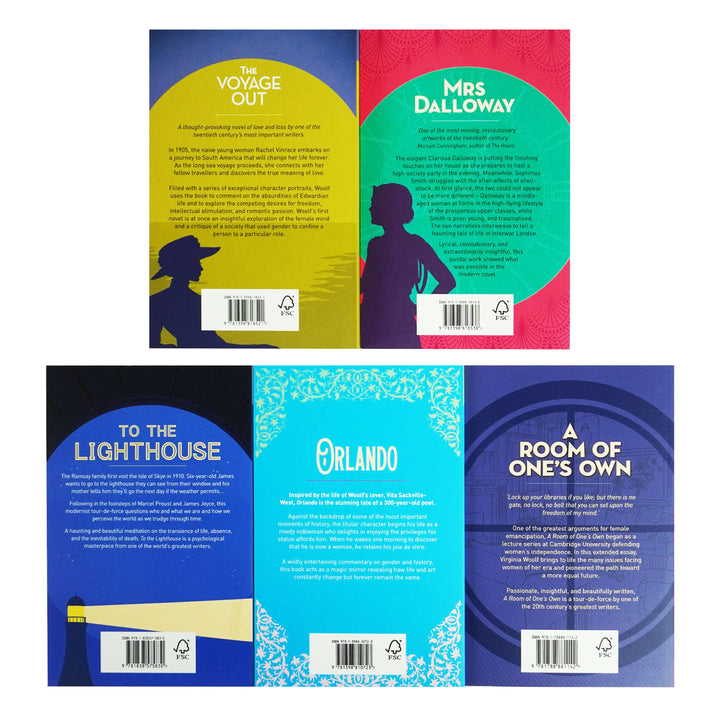 The Virginia Woolf Collection 5 Books Box Set - Fiction - Paperback