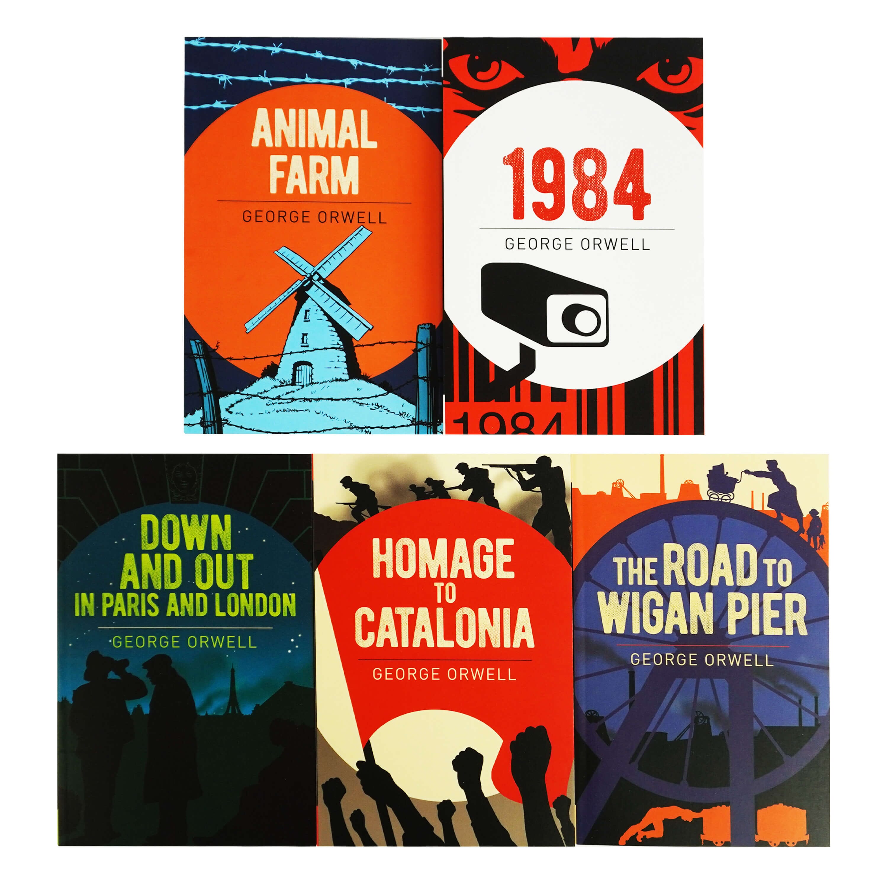 【3冊セット】e Orwell 作品集 The Greatest Works of George Orwell Box Set – Book Hero