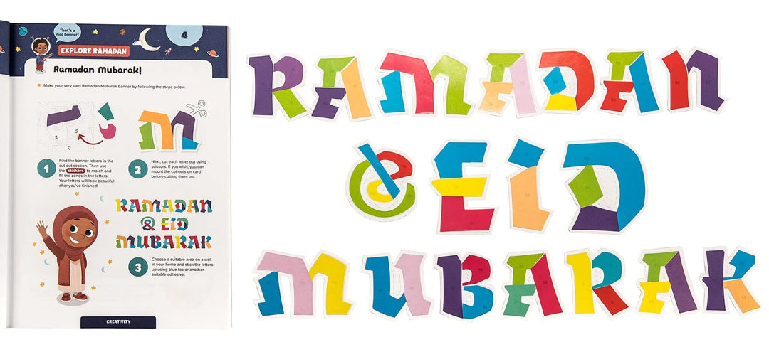Ramadan Activity Book for Big Kids by Zaheer Khatri - Ages 8+ - Paperback