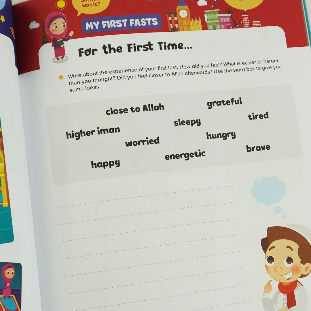 Ramadan Activity Book for Big Kids by Zaheer Khatri - Ages 8+ - Paperback