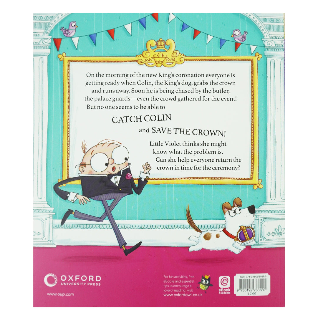 The King's Runaway Crown: A coronation caper by Rosalind Spark - Ages 5+ - Paperback