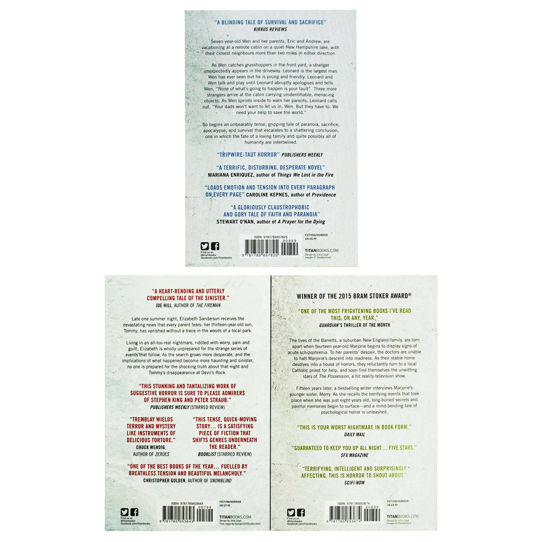 Paul Tremblay Collection 3 Books Set - Fiction - Paperback