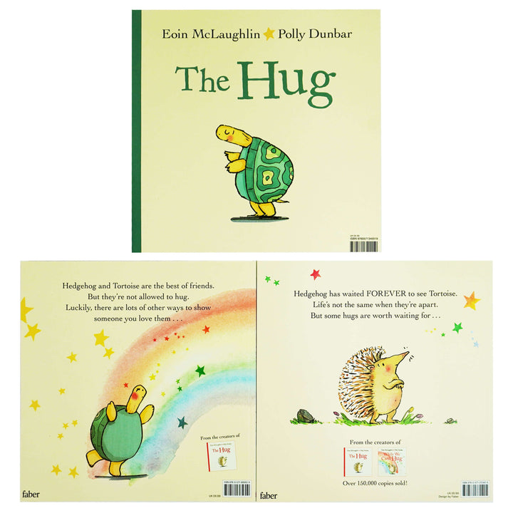 Hedgehog & Friends by Eoin McLaughlin & Polly Dunbar 3 Books Collection Set - Ages 2-8 - Paperback 0-5 Faber & Faber