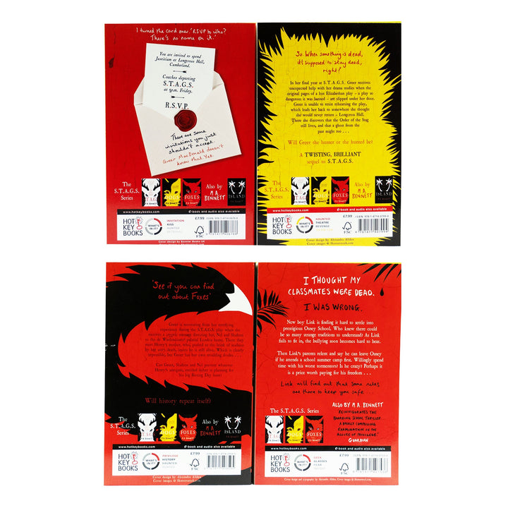 M A Bennett Collection 4 Books Set - Ages 14+ - Paperback