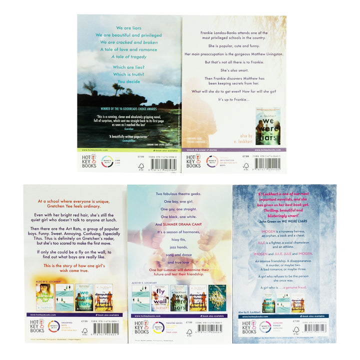 E Lockhart We Were Liars Collection 5 Books Set - Ages 13+ - Paperback
