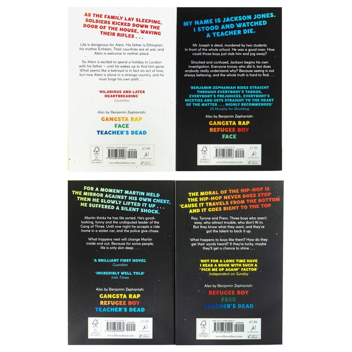 Benjamin Zephaniah Collection 4 Books Set - Ages 12+ - Paperback