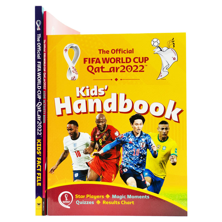 FIFA World Cup 2022 Kids Collection By Kevin Pettman, Emily Stead: 3 Books Set - Ages 5-13 - Paperback/Hardback