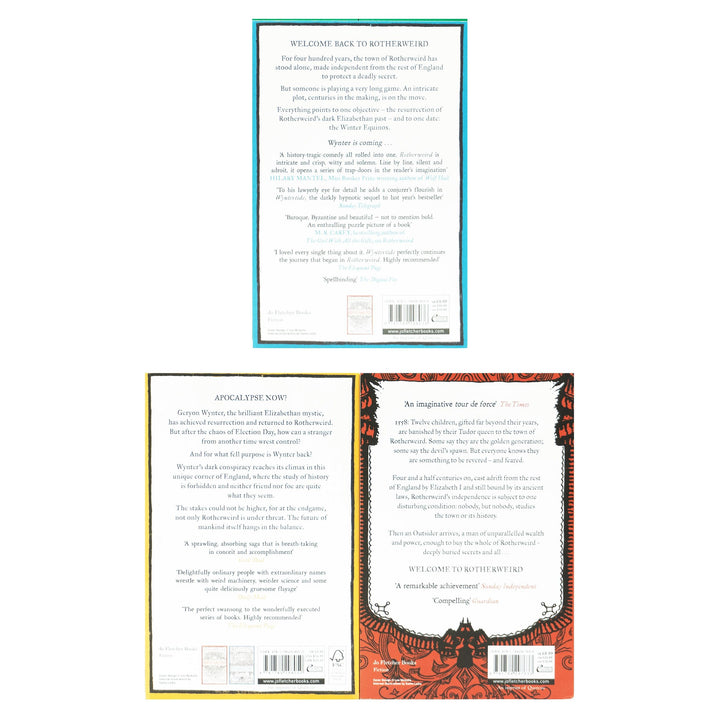 Rotherweird Series by Andrew Caldecott: 3 Books Collection - Fiction - Paperback