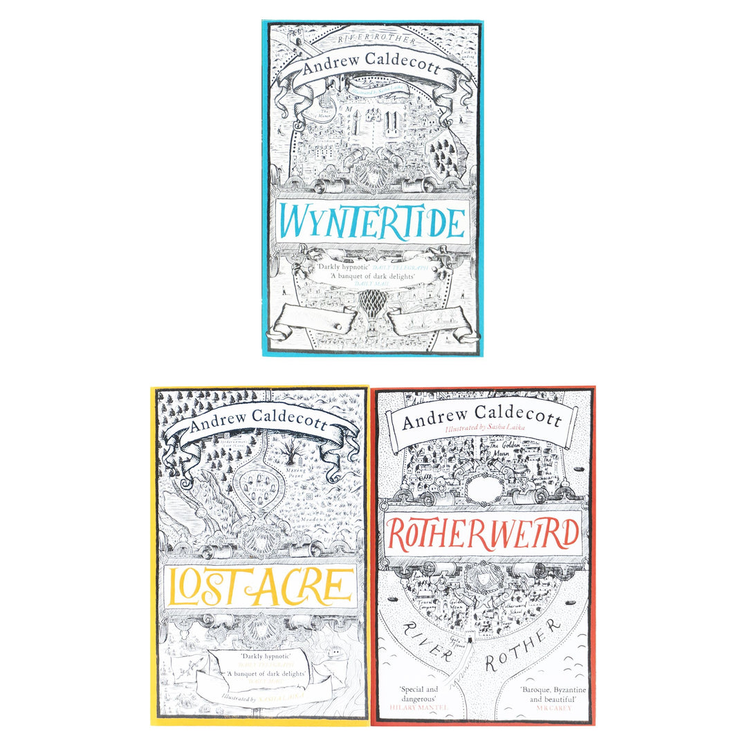 Rotherweird Series by Andrew Caldecott: 3 Books Collection - Fiction - Paperback