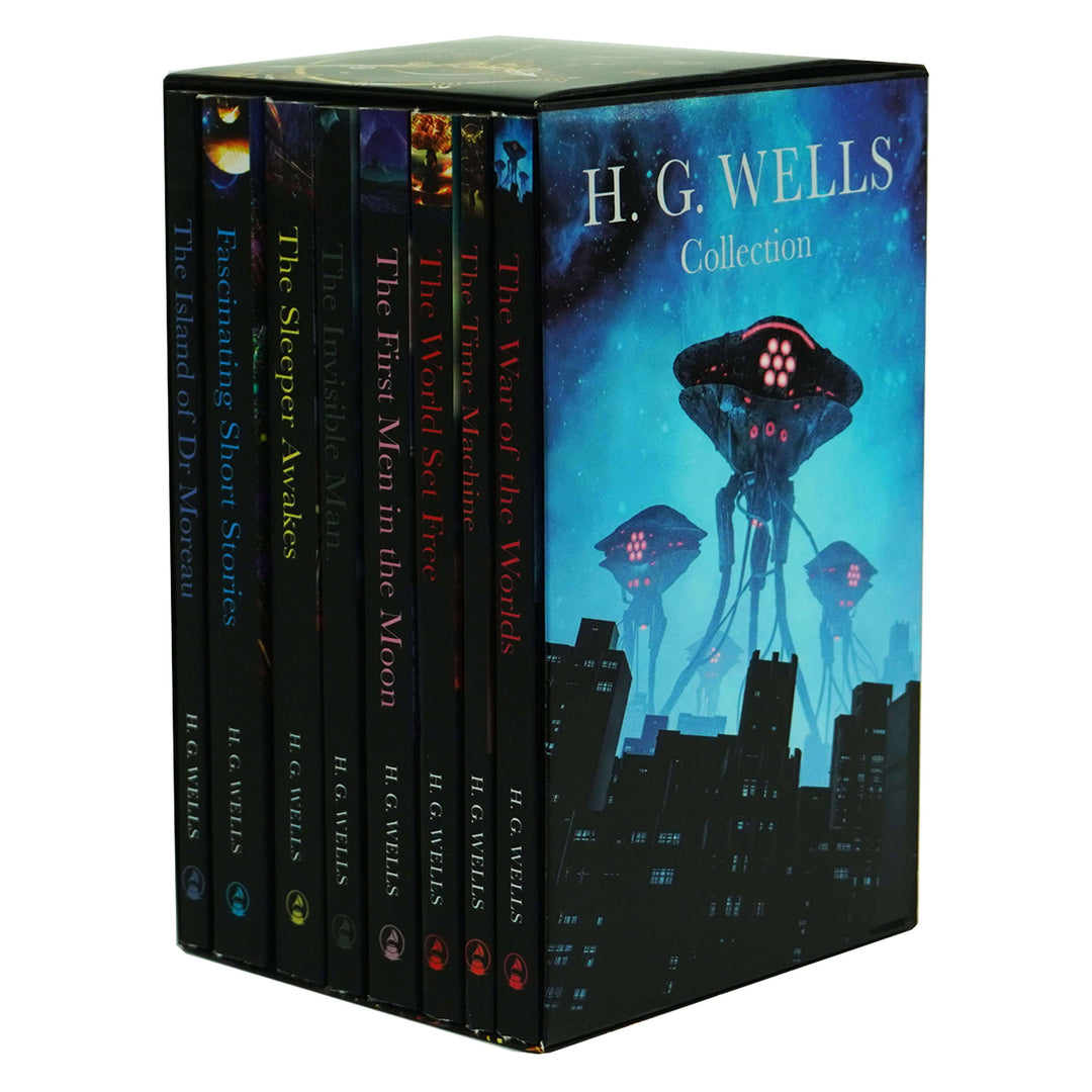 H. G. Wells Collection 8 Books Box Set - Fiction - Paperback Fiction Classic Editions