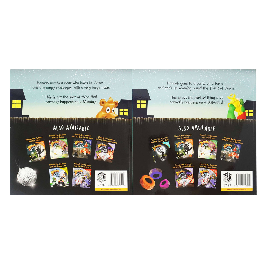 Hannah the Spanner Collection By Stuart Simmonds 2 Books Set - Ages 5-8 - Paperback