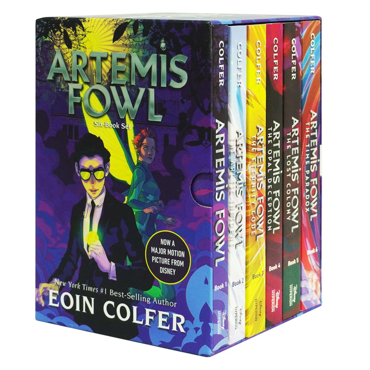 Artemis Fowl Collection by Eoin Colfer: 6 Books Box Set - Ages 10-14 - Paperback