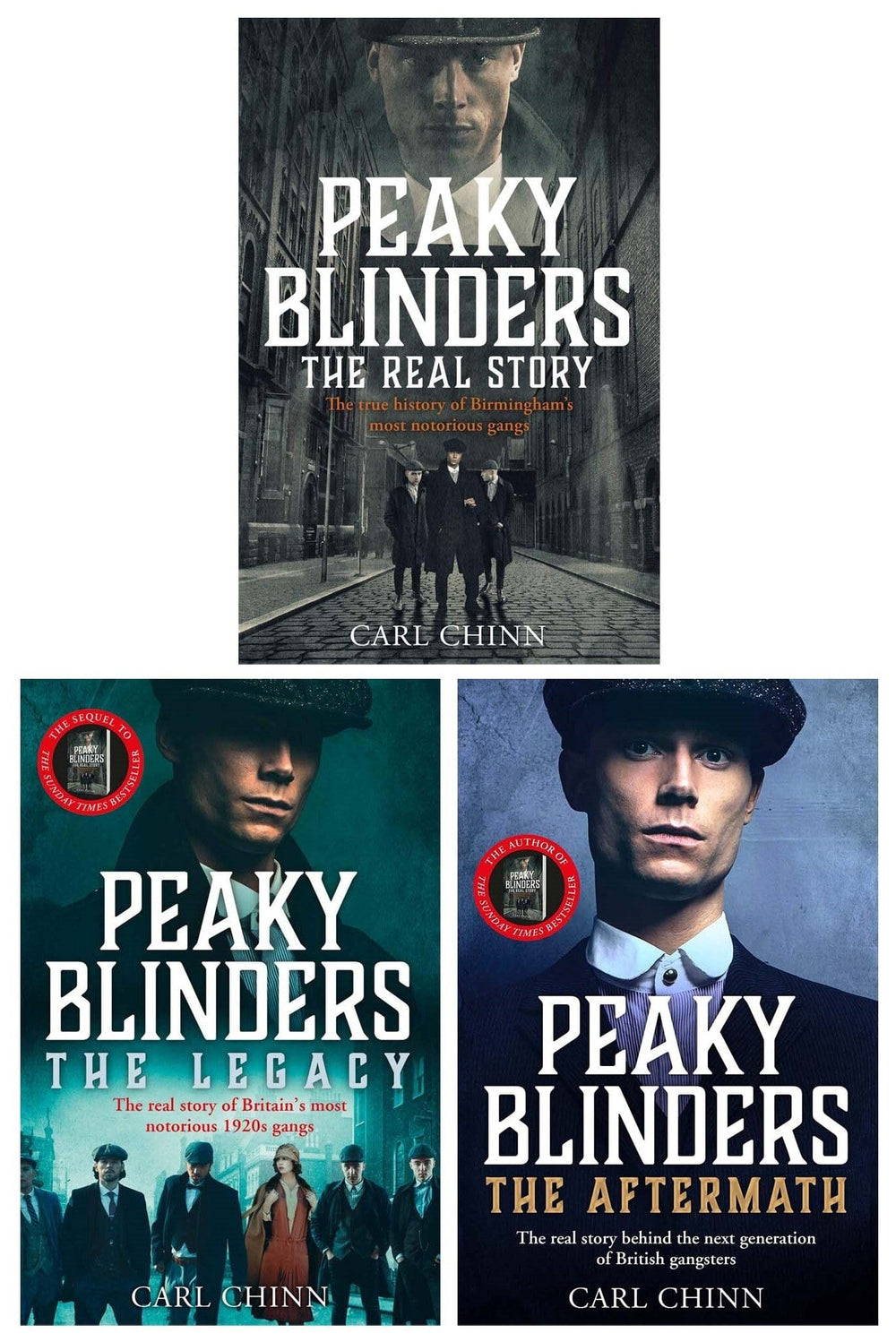 Peaky Blinders Series by Carl Chinn: 3 Books Collection Set - Non Fiction - Paperback Non-Fiction John Blake Publishing Ltd