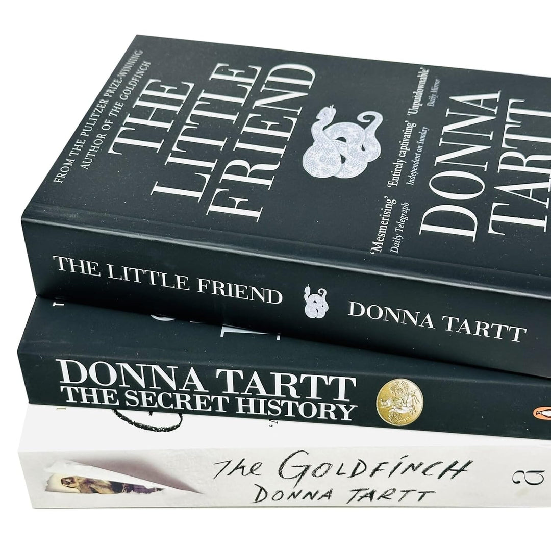 Donna Tartt 3 Books Collection Set - Fiction - Paperback