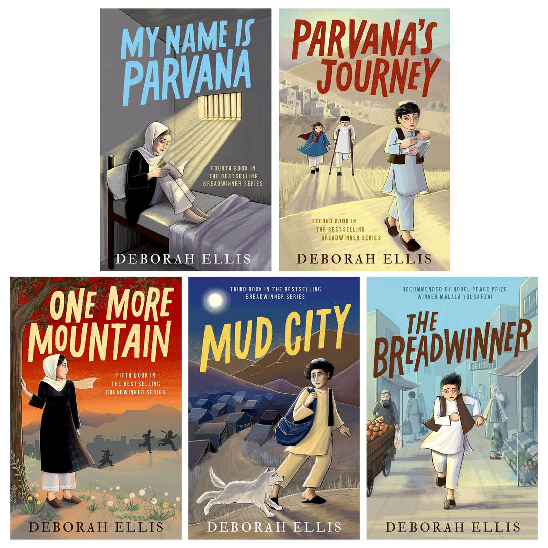 Breadwinner Series By Deborah Ellis 5 Books Collection Box Set - Ages 11+ - Paperback