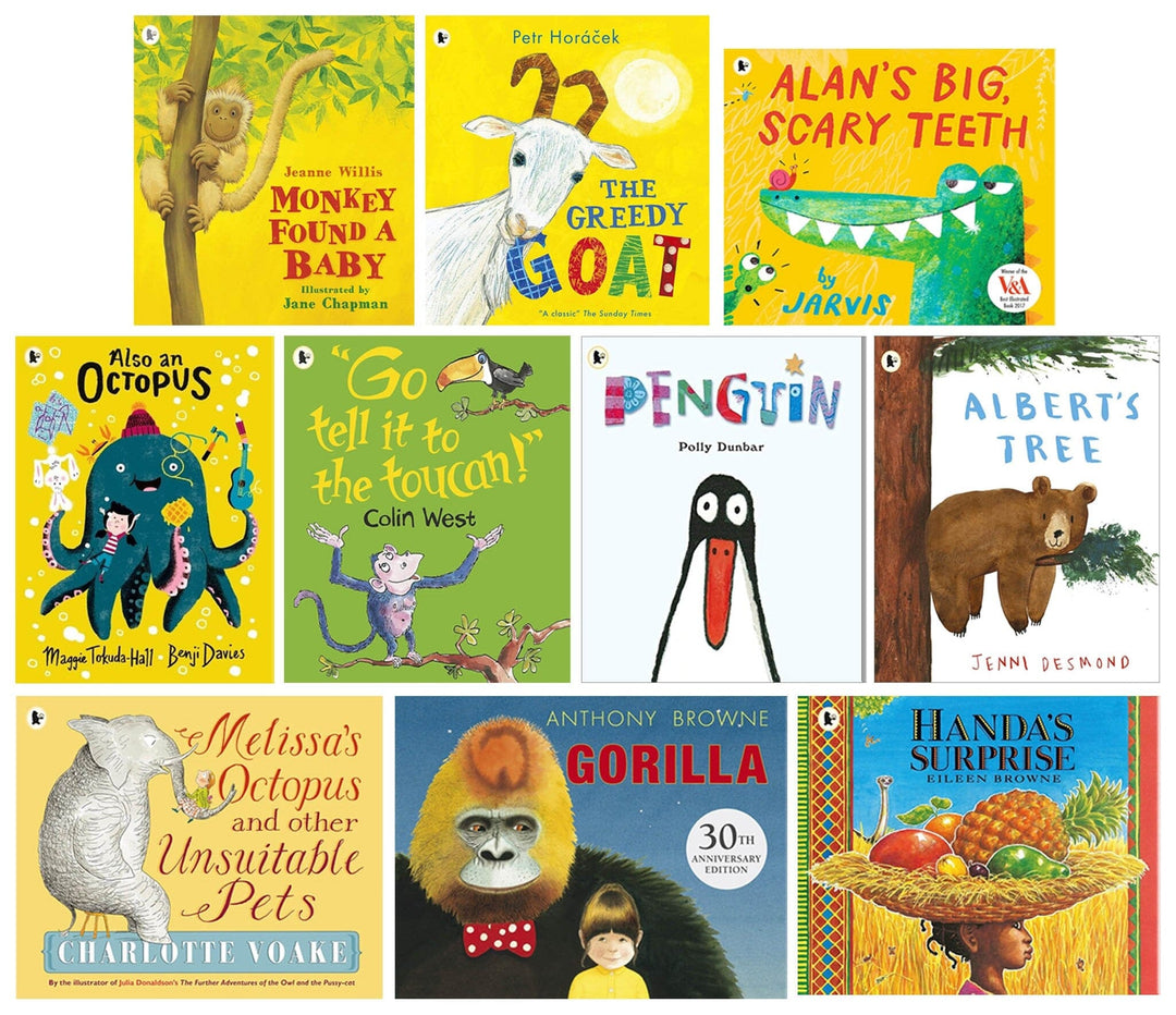 Wild About Animals 10 Children's Picture Books Collection - Ages 3-8 - Paperback