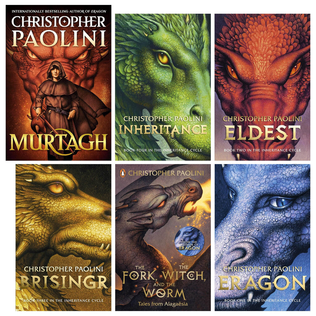 Inheritance Cycle By Christopher Paolini: 6 Books Collection Set