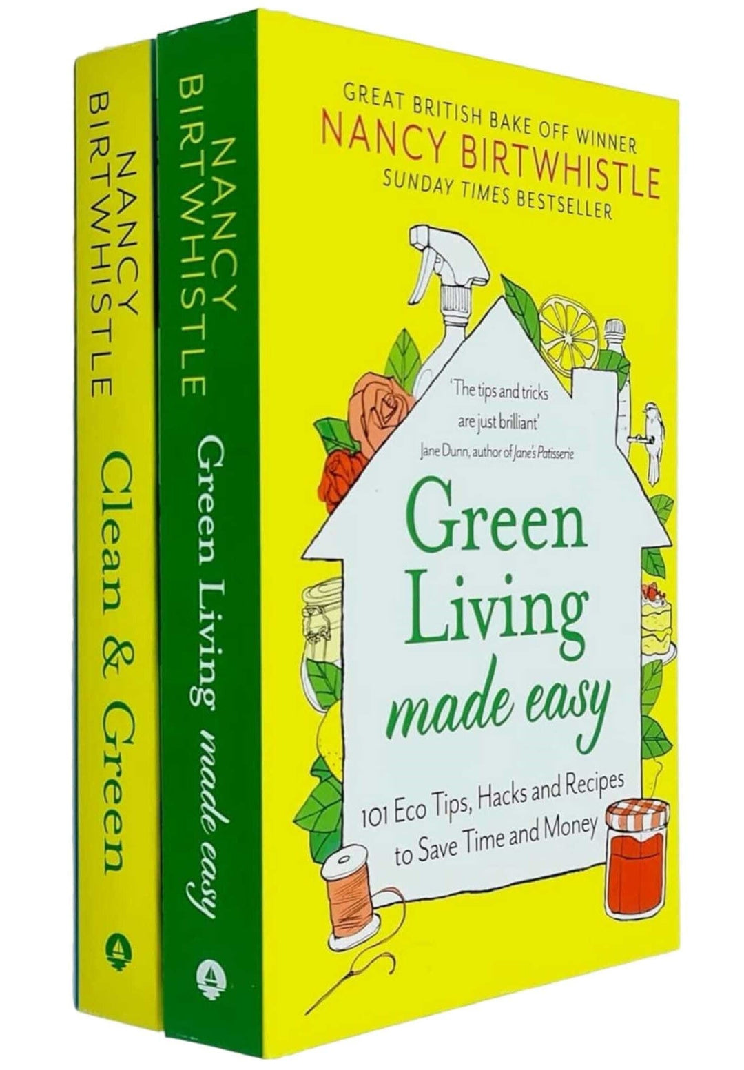 Nancy Birtwhistle Green Gardening (Clean And Green & Green Living Made Easy) 2 Books Set - Non Fiction- Paperback Non-Fiction Pan Macmillan