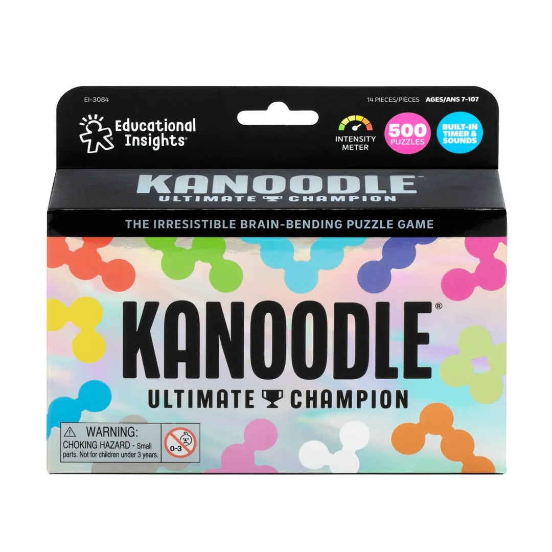 Learning Resources Kanoodle Ultimate Champion 500 unique 2D and 3D puzzle challenges - Ages 7+