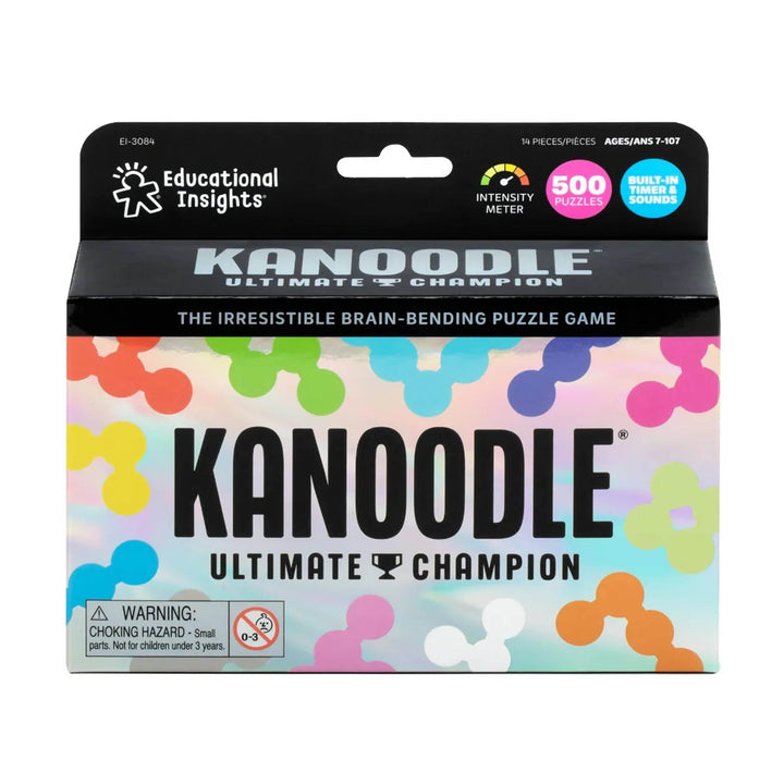 Learning Resources Kanoodle Ultimate Champion 500 unique 2D and 3D puzzle challenges - Ages 7+