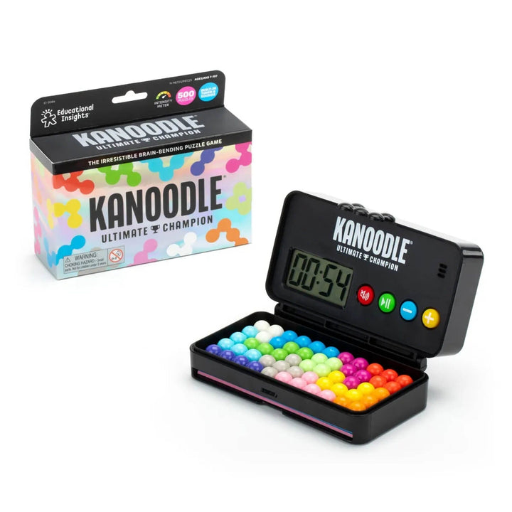 Learning Resources Kanoodle Ultimate Champion 500 unique 2D and 3D puzzle challenges - Ages 7+