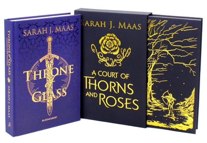 Throne of Glass & A Court of Thorns and Roses Collector's Edition By Sarah J. Maas: 2 Books Collection Set - Age 17+ - Hardback