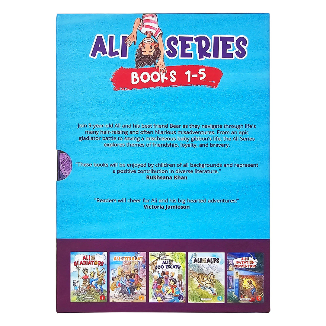 The Ali Series Collection by Farheen Khan: 5 Books Box Set - Age 8+ - Paperback