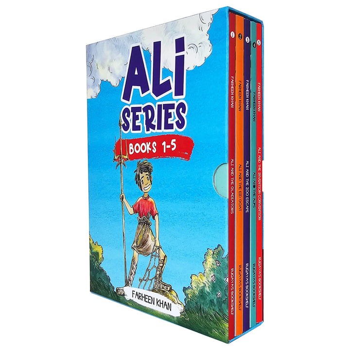 The Ali Series Collection by Farheen Khan: 5 Books Box Set - Age 8+ - Paperback