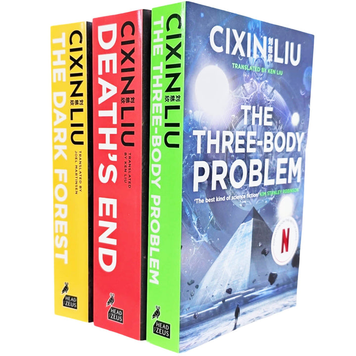 The Three Body Problem by Cixin Liu: Remembrance of Earth's Past Trilogy 3 Books Collection Set - Fiction - Paperback