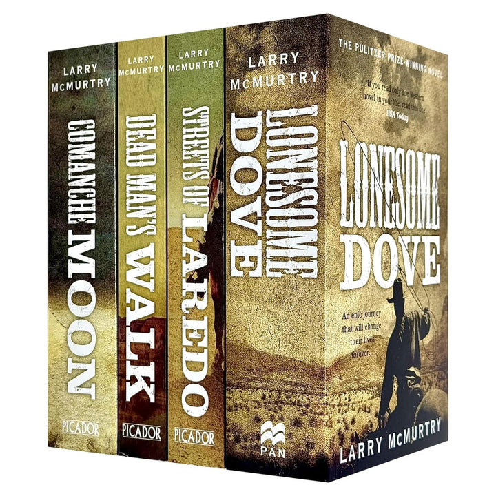 Lonesome Dove Series By Larry McMurtry 4 Books Collection - Fiction - Paperback
