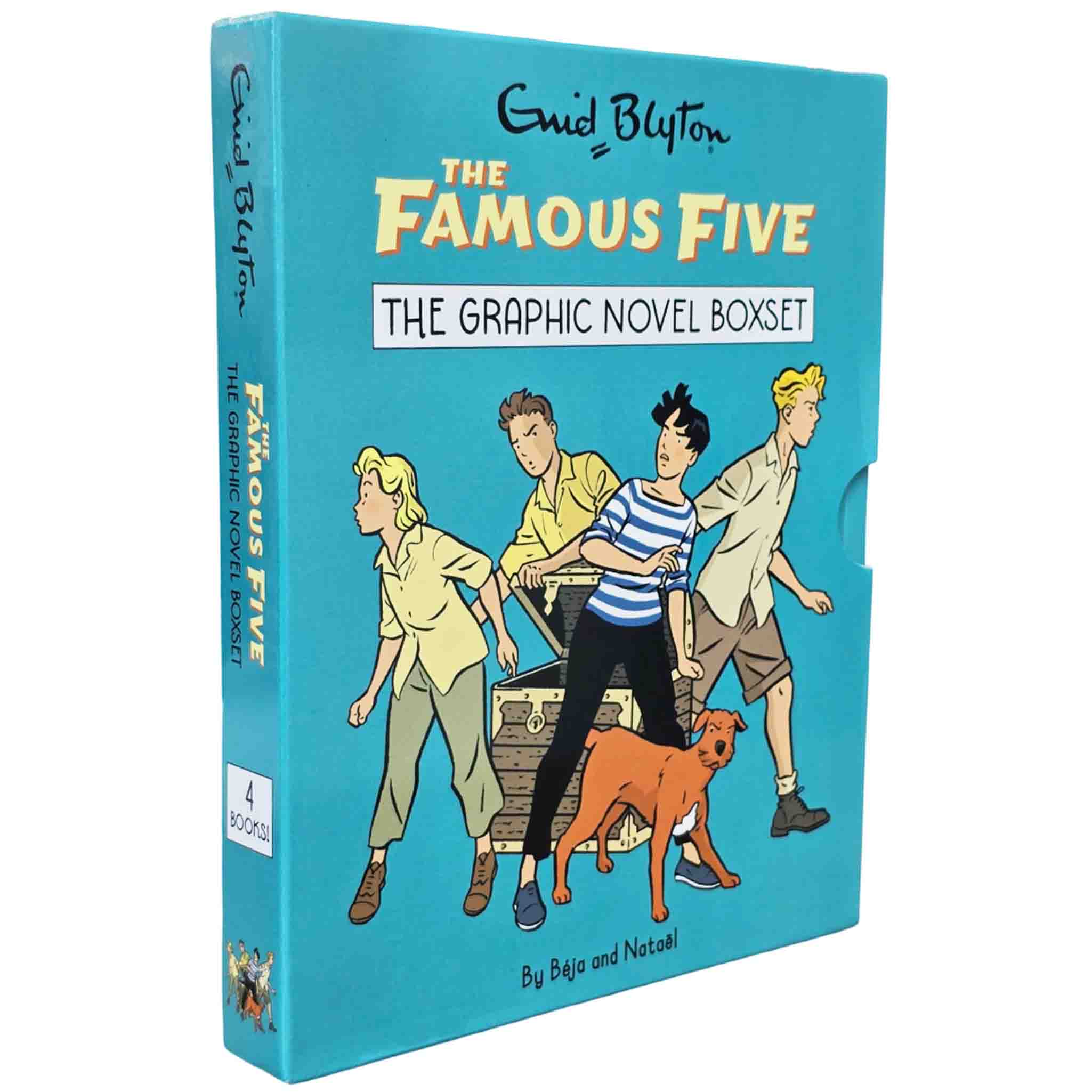 The Famous Five Graphic Novel By Enid Blyton 4 Books Collection