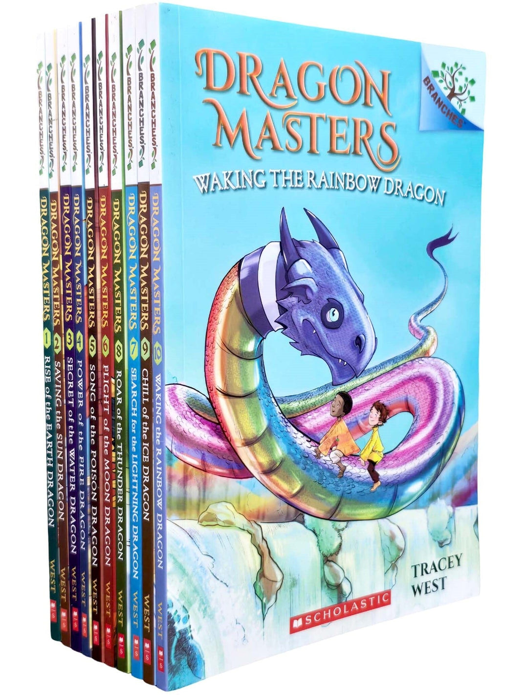 Dragon Masters Series (Book 1-10) By Tracey West 10 Illustrated Books Collection Set - Ages 6-9 - Paperback