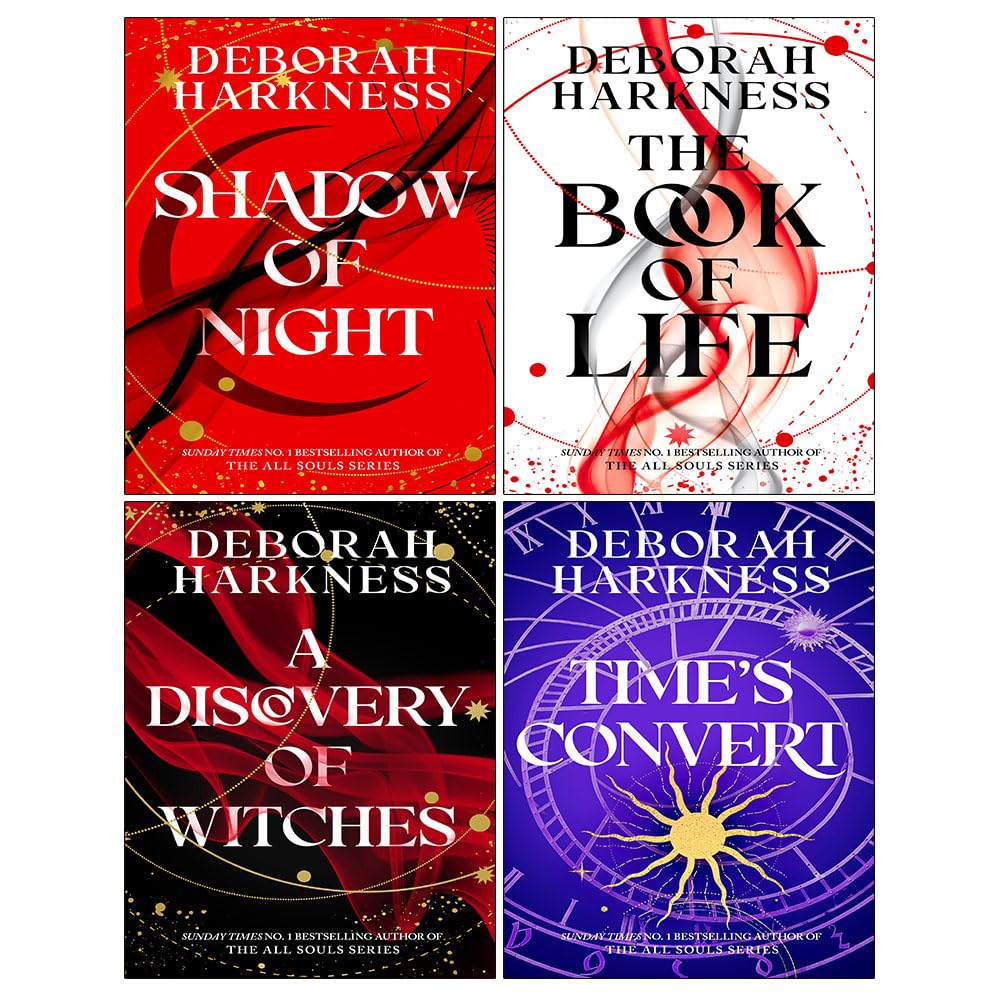 The All Souls Series 4 Books Collection Set by Deborah Harkness - Fiction - Paperback