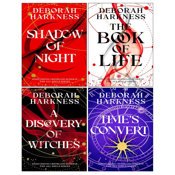 The All Souls Series 4 Books Collection Set by Deborah Harkness - Fiction - Paperback