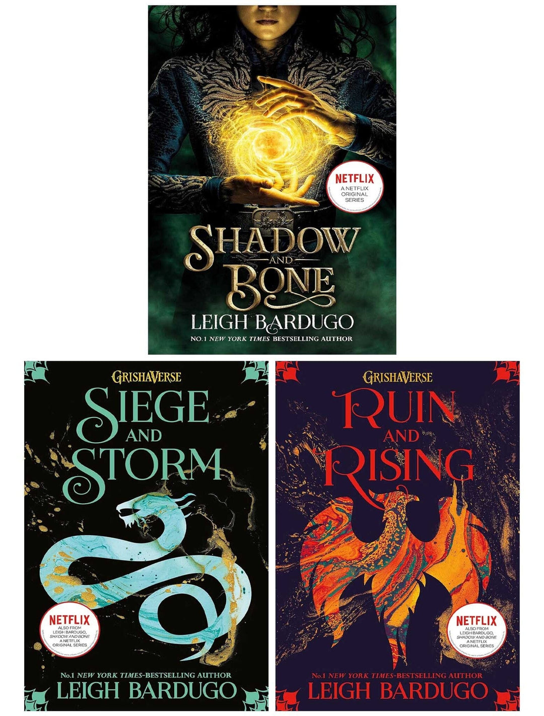 Grishaverse: Shadow and Bone Trilogy by Leigh Bardugo 3 Books Collection Set - Ages 12-17 - Paperback Fiction Hachette