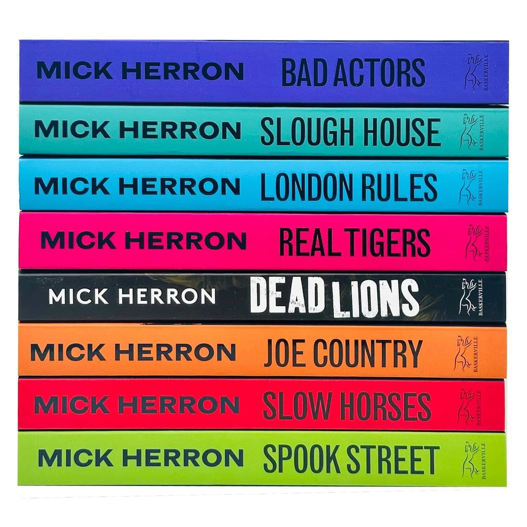 Slough House Series: Book 1-8 by Mick Herron Complete Collection 8 Books Set - Fiction - Paperback