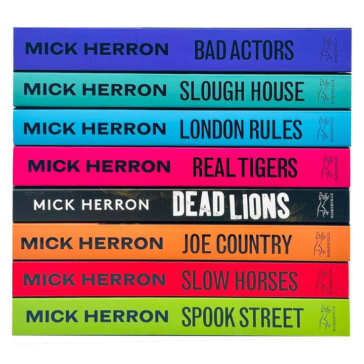 Slough House Series: Book 1-8 by Mick Herron Complete Collection 8 Books Set - Fiction - Paperback