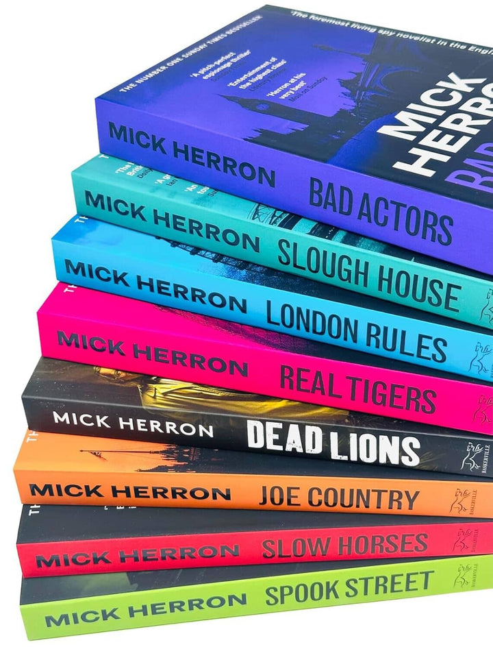 Slough House Series: Book 1-8 by Mick Herron Complete Collection 8 Books Set - Fiction - Paperback