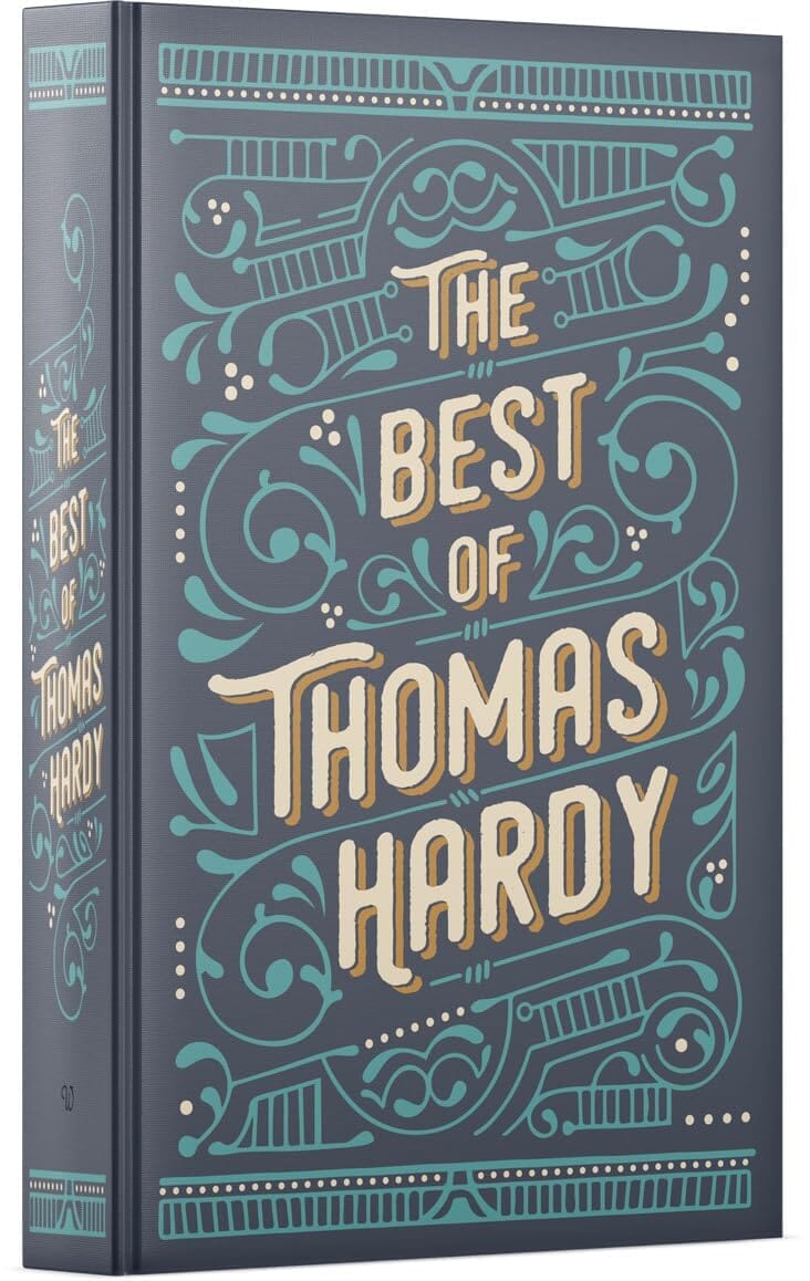 The Best of Thomas Hardy: With Ribbon Bookmark And Golden Sprayed Edges - Fiction - Leatherbound Hardback