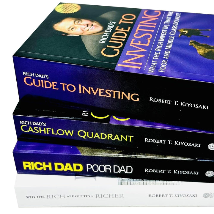 Rich Dad's Collection By Robert T. Kiyosaki: 4 Books Set - Non Fiction - Paperback