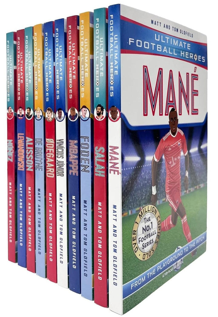 Ultimate Football Heroes Series 2 By Matt & Tom Oldfield: 10 Books Collection Set - Ages 7-12 - Paperback