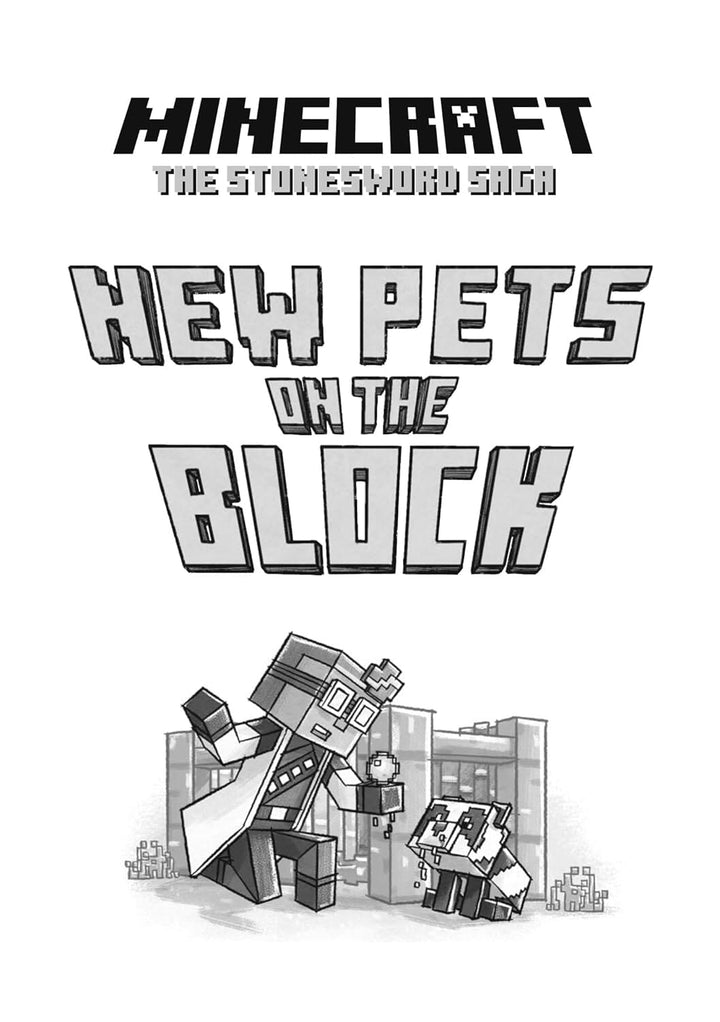 Minecraft The Stonesword Saga Collection by Mojang AB: The Complete 6-Novel Set - Ages 5-10 - Paperback