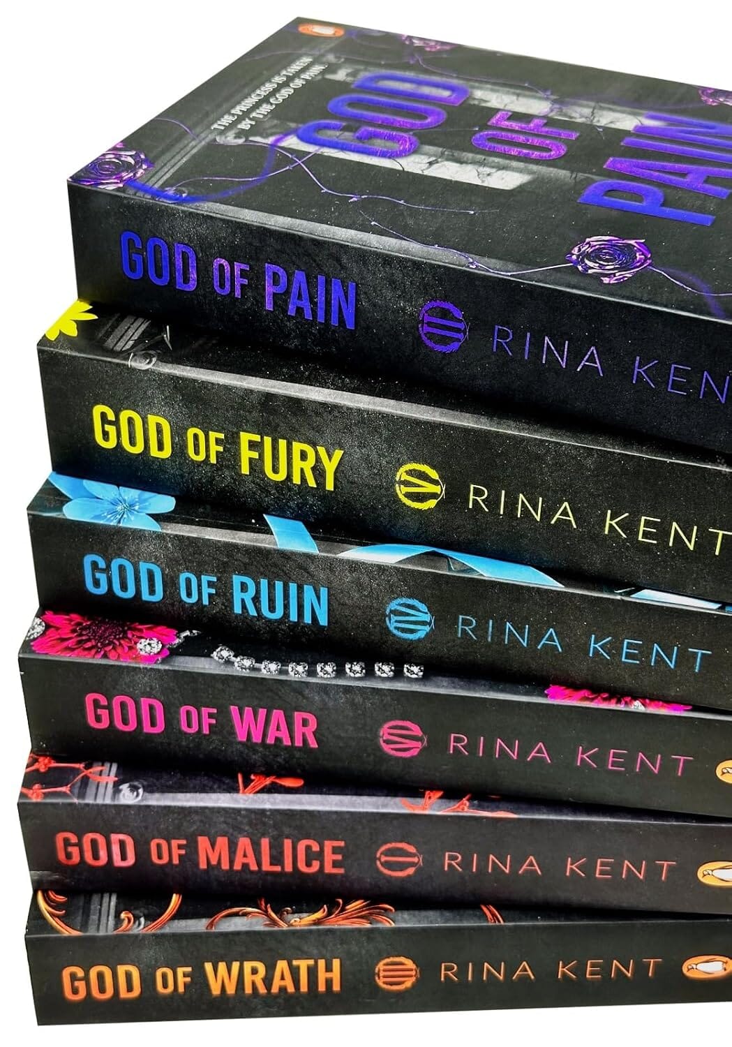 Legacy of Gods Series Dark Romance by Rina Kent: Complete Collection 6 Books Set - Fiction - Paperback