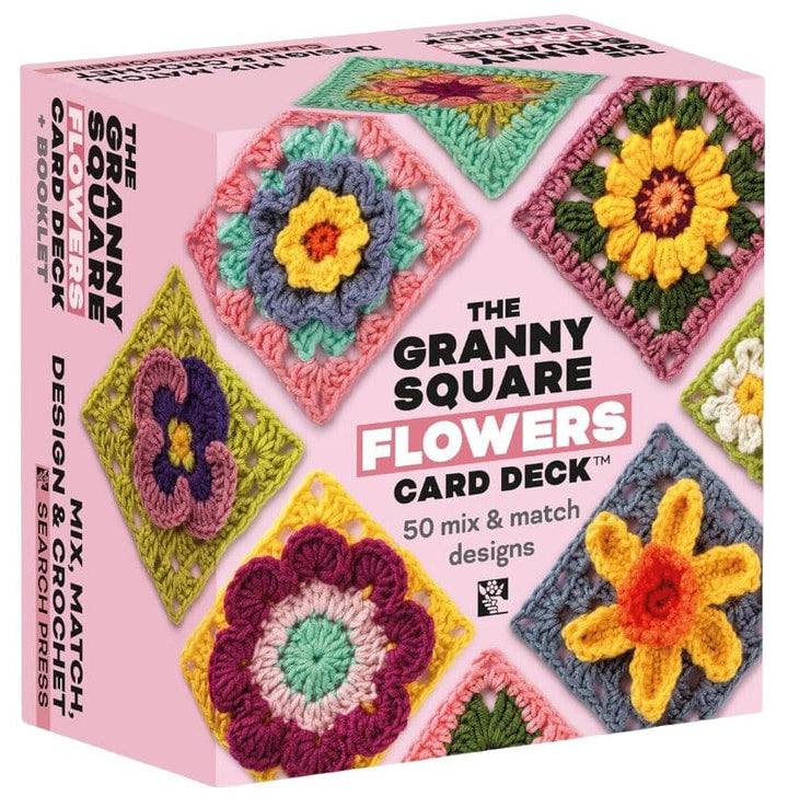 The Granny Square Flowers Card Deck: 50 Mix and Match Designs by Claire Montgomerie - Non Fiction - Hardback