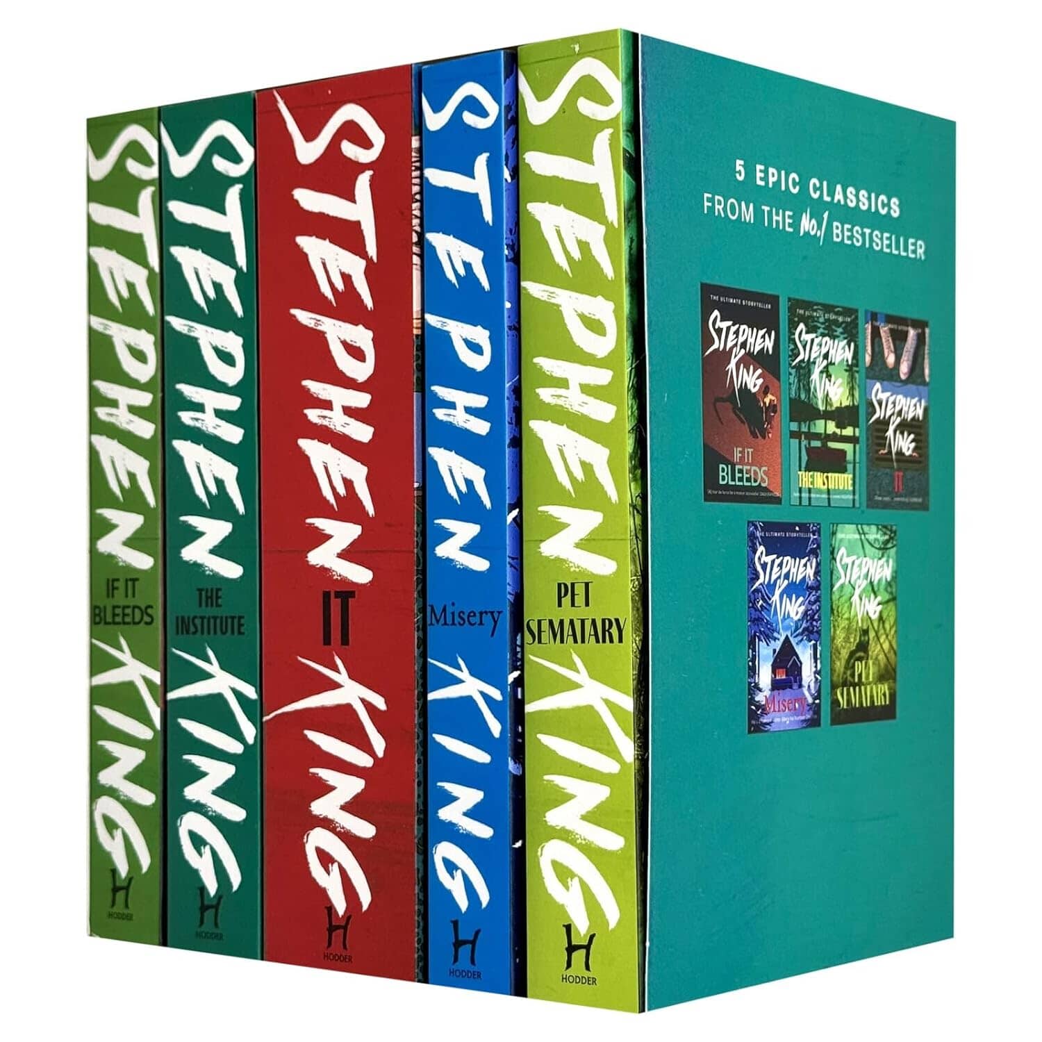 Stephen King Epic Classic Collection 5 Books Box Set - Fiction